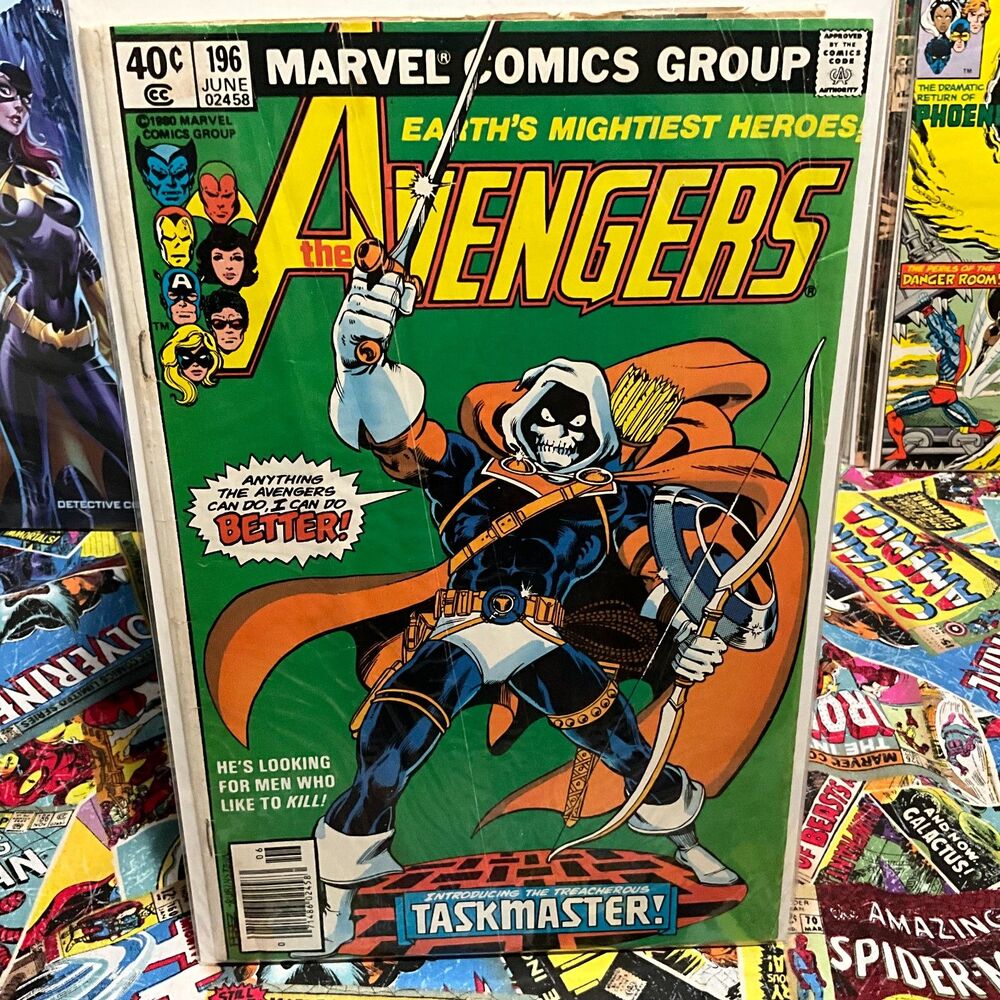 Avengers 196 Newsstand reader copy, first appearance of Taskmaster